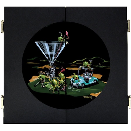 Petro Enterprises 19Th Hole Dartboard Cabinet PE434505